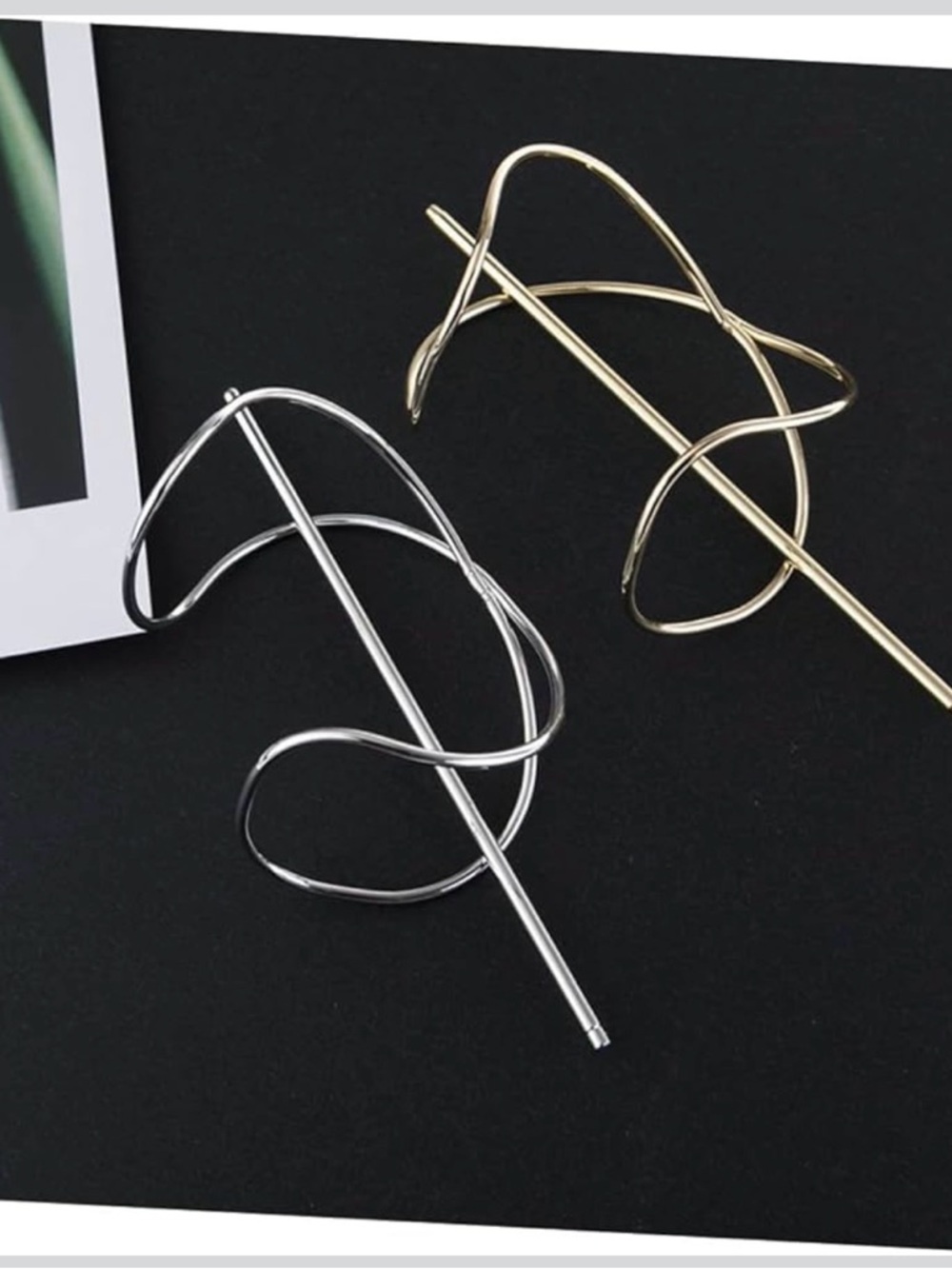 Bohemian Elegant Silver Alloy Hair Accessory - 1 item